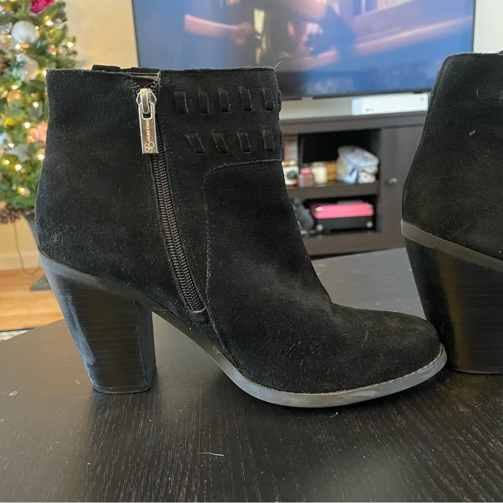 Jessica Simpson Black Ankle Boots - Picture 8 of 8